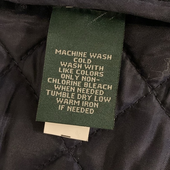 Ralph Lauren Jeans Dark Wash Quilted Denim Jacket - Picture 6 of 9